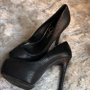 Jessica Simpson high heels